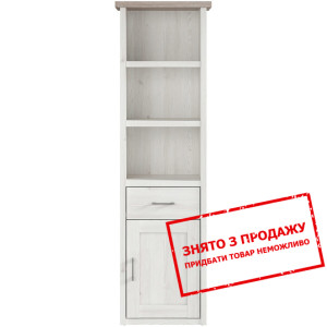 Стелаж Luca Juzi REG1D1S BRW 1-дверний з 1 шухлядо...